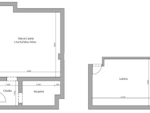 Pronájem bytu 2+kk, Ostrava, Na Lánech, 50 m2