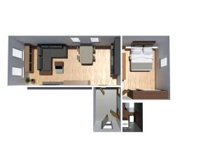 Pronájem bytu 2+kk, Ostrava, Křišťanova, 54 m2