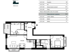 Prodej bytu 3+kk, Brno, třída Generála Píky, 83 m2