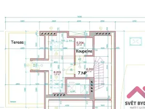 Pronájem bytu 2+kk, Praha - Libeň, Sokolovská, 52 m2