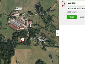 Prodej pozemku, Horní Planá - Bližší Lhota, Zvonková, 3443 m2