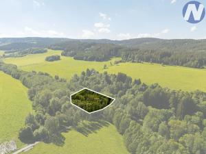 Prodej pozemku, Malšín, 8880 m2