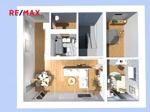 Prodej bytu 3+kk, Praha - Petrovice, Edisonova, 70 m2