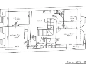 Pronájem bytu 2+kk, Pardubice, Zámecká, 41 m2