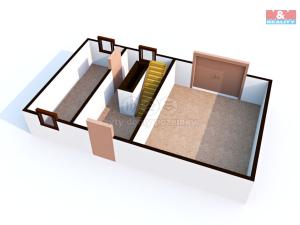 Prodej rodinného domu, Býčkovice - Velký Újezd, 53 m2