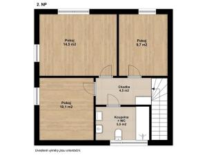 Pronájem rodinného domu, Nehvizdy, Podolí, 95 m2