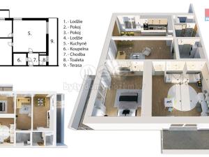 Prodej bytu 3+kk, Plzeň, Na Průhonu, 78 m2