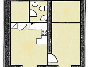 Prodej apartmánu, Světlík, 43 m2
