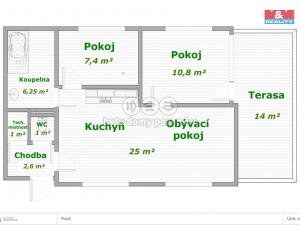 Pronájem bytu 3+kk, Žamberk, Tylova, 68 m2