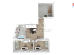 Prodej bytu 5+kk, Praha - Libeň, Na Rokytce, 164 m2