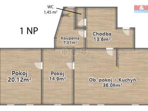 Prodej bytu 5+kk, Praha - Libeň, Na Rokytce, 164 m2