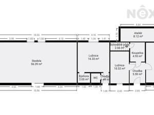 Prodej rodinného domu, Nasavrky, 77 m2