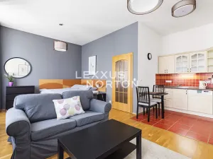Pronájem bytu 1+kk, Praha - Vinohrady, Sázavská, 35 m2