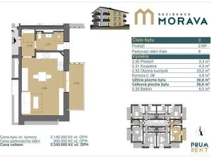 Prodej bytu 1+kk, Zábřeh, Leštinská, 31 m2
