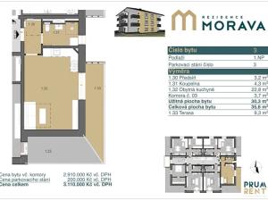 Prodej bytu 1+kk, Zábřeh, Leštinská, 30 m2