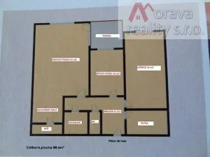 Prodej bytu 3+kk, Modřice, Severní, 95 m2