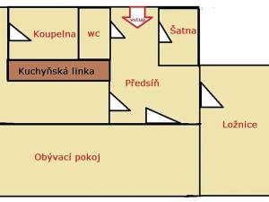 Prodej bytu 2+1, Vimperk, K. Weise, 62 m2