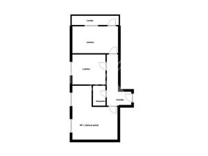 Prodej bytu 3+kk, Praha - Záběhlice, Měchenická, 64 m2