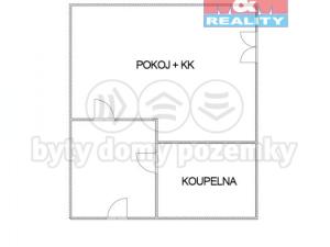 Pronájem bytu 1+kk, Příbram - Příbram VII, Jana Drdy, 29 m2