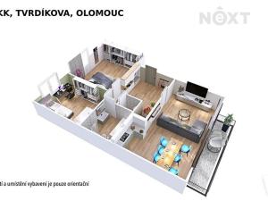 Prodej bytu 3+kk, Olomouc, Tvrdíkova, 77 m2