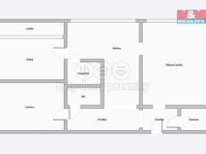 Prodej bytu 3+1, Chomutov, Jiráskova, 70 m2