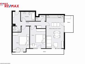 Pronájem bytu 3+kk, Praha - Strašnice, Zvěřinova, 96 m2