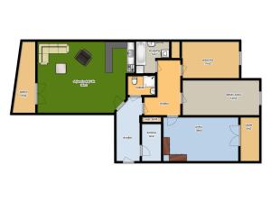 Pronájem bytu 4+kk, Praha - Kunratice, Velké Kunratické, 110 m2