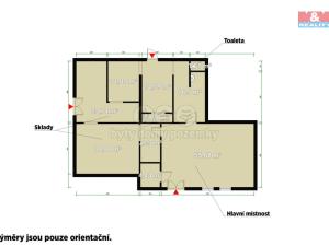 Pronájem obchodního prostoru, Borovy, 168 m2