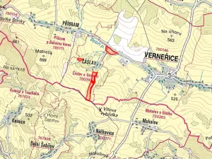 Prodej pole, Verneřice, 51128 m2