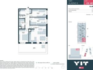 Prodej bytu 4+kk, Kladno, Ke stadionu, 86 m2