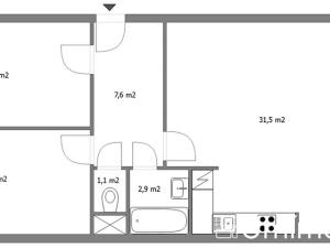 Pronájem bytu 3+kk, Praha - Stodůlky, Bašteckého, 74 m2