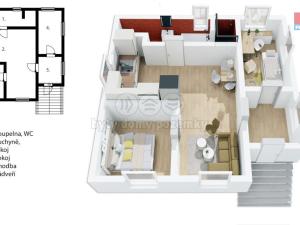 Prodej rodinného domu, Kamenice - Ládví, 57 m2