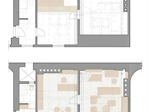 Pronájem bytu 2+kk, Praha - Staré Město, Národní, 54 m2