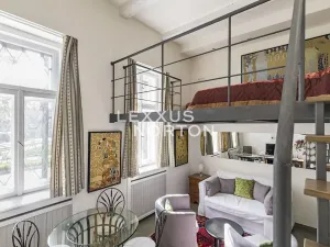 Pronájem bytu 1+kk, Praha - Smíchov, Hořejší nábřeží, 34 m2