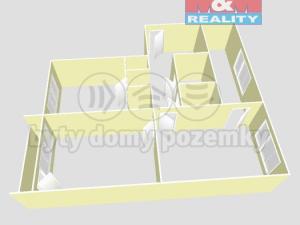 Prodej bytu 3+1, Ostrava, Jaroslava Misky, 70 m2