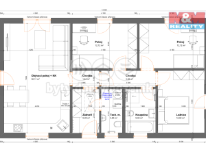 Prodej rodinného domu, Újezd nade Mží, 87 m2