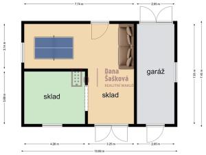Pronájem rodinného domu, Kunžak, 198 m2