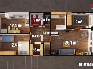 Prodej bytu 5+kk, Praha - Zbraslav, Vilímkova, 89 m2