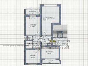Prodej bytu 3+1, České Budějovice, J. Š. Baara, 76 m2
