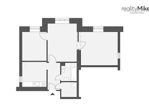 Pronájem bytu 3+1, Liberec, Pražská, 59 m2