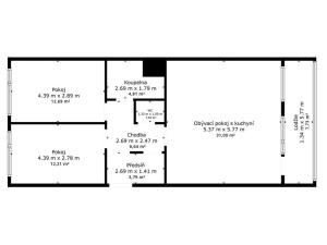 Prodej bytu 3+kk, Praha - Čimice, Křivenická, 73 m2