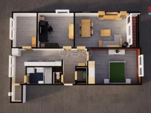 Prodej bytu 4+1, Nový Bor, Sadová, 79 m2