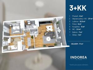 Prodej bytu 3+kk, Praha - Nusle, Kotorská, 70 m2