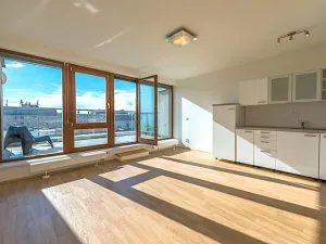 Pronájem bytu 1+kk, Praha - Holešovice, U měšťanského pivovaru, 36 m2