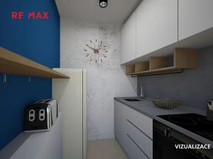 Prodej bytu 2+kk, Praha - Kobylisy, Hlaváčova, 47 m2