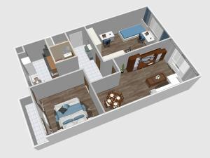 Pronájem bytu 3+1, Brno, Vídeňská, 74 m2