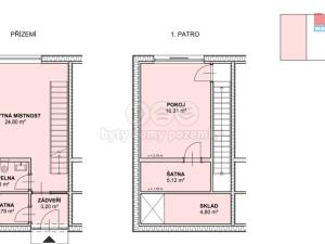 Pronájem bytu 2+kk, Letohrad, Úzká, 63 m2