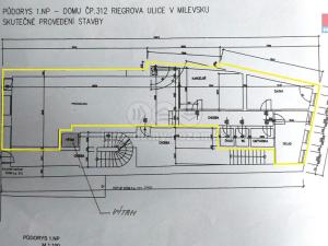 Pronájem obchodního prostoru, Milevsko, Riegrova, 115 m2