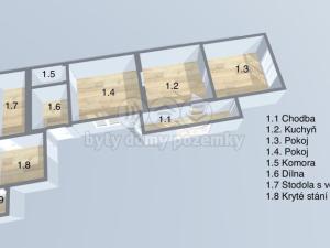 Prodej rodinného domu, Ohaře, 92 m2