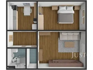 Prodej bytu 2+1, Písek, Budějovická, 53 m2